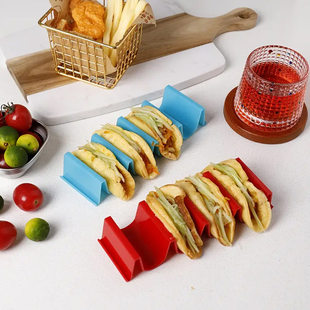 Cross-border hot selling Mexican tortilla stand, tortilla roll clip, taco corrugated pp pancake stand, tortilla stand