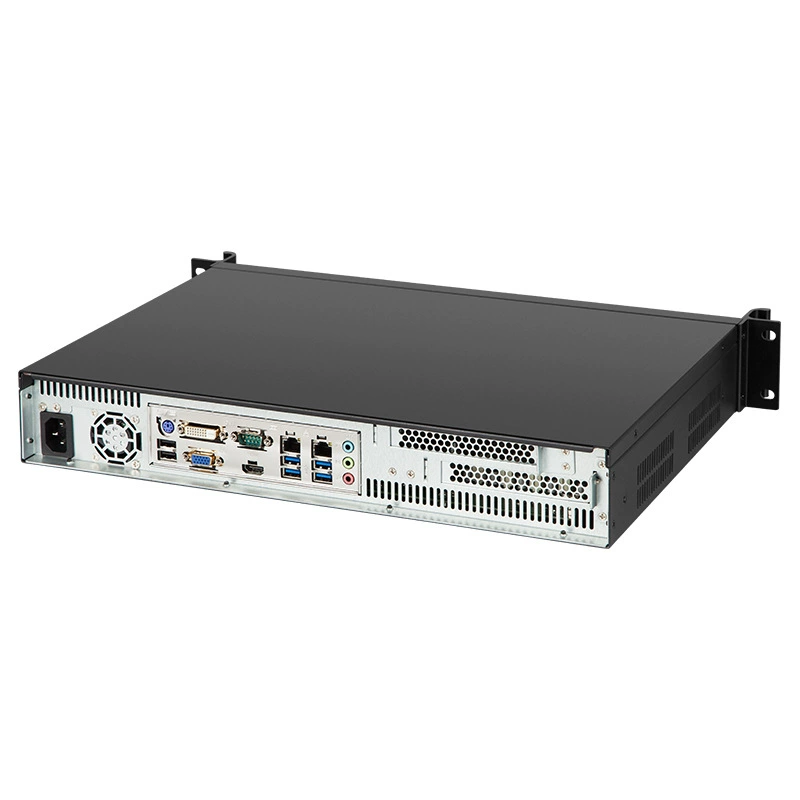Qirui 1.5U стоечный 3/4 поколения Core i3/i5/i7 промышленный контроллер двойной PCI карточки промышленный компьютер сервер-хост