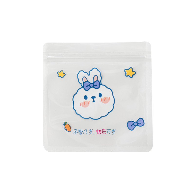 Bolsa de embalaje crujiente de copo de nieve de Navidad, bolsa con cremallera de caramelo, bolsa de caramelo ziplock, bolsa de galletas de turrón de grado alimenticio