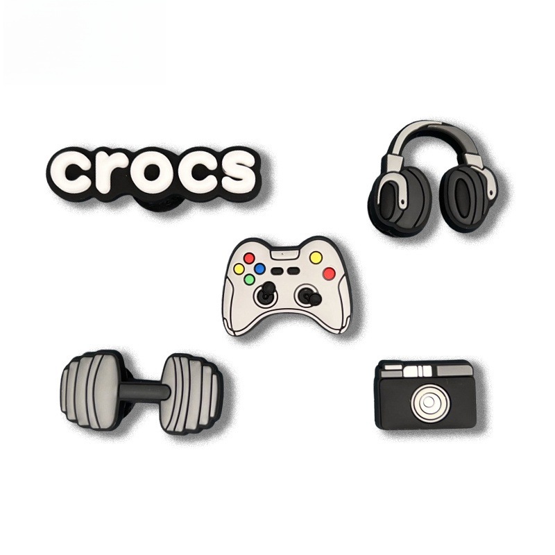 新しい下駄花シリコーン靴バックルソフト接着剤 diy 靴アクセサリー取り外し可能なアクセサリー工場卸売モール同じスタイル