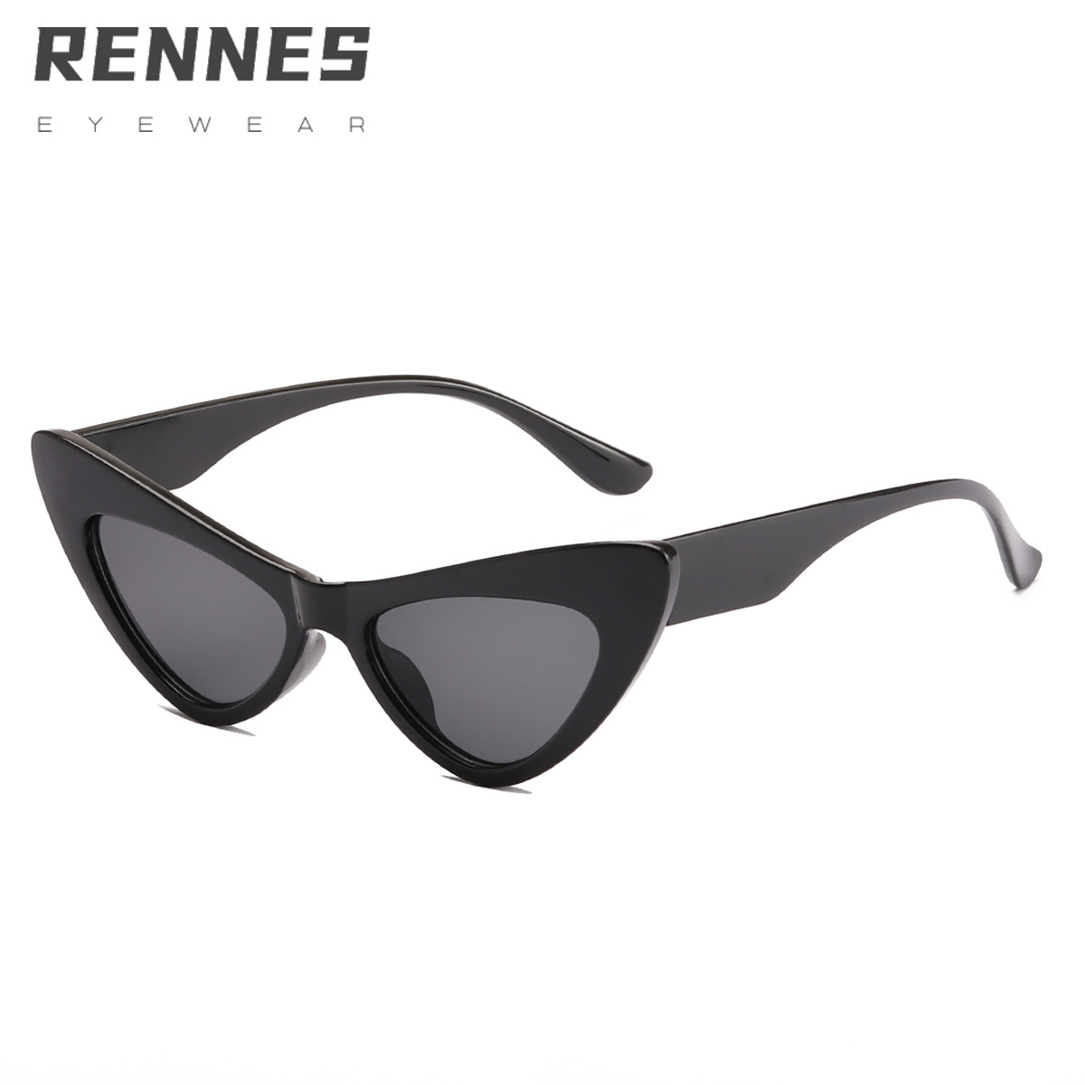 2021 nuevas gafas de sol retro de marco pequeño de ojo de gato de color caramelo transfronterizo personalidad europea y americana moda calle tiro pasarela gafas de sol