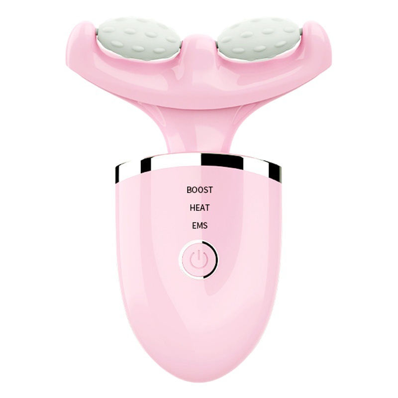 2023 transfronteriza EMS micro-corriente cuello instrumento de belleza hogar color luz cuello masajeador cuello patrón eliminación francés patrón instrumento de belleza