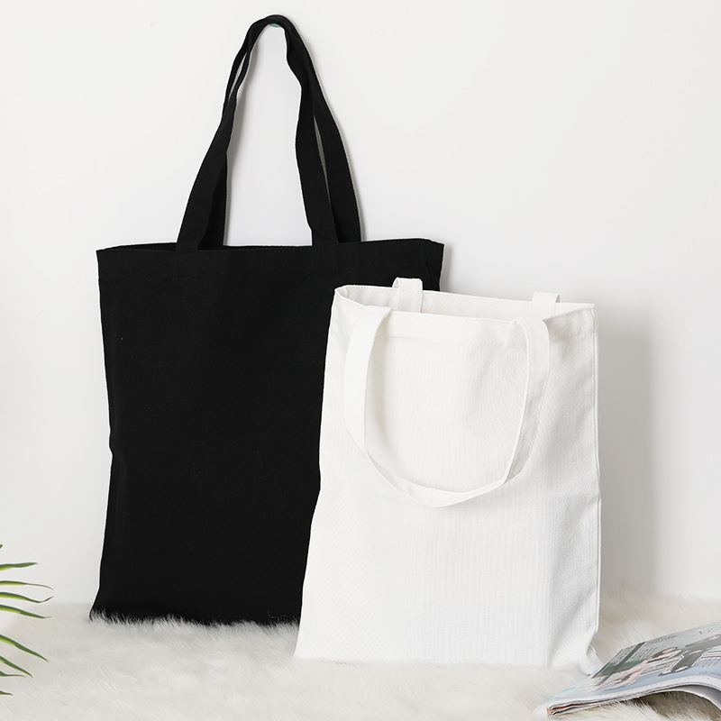 厂家帆布袋现货批发伴手礼diy棉布袋展会手提挎包带拉链培训学校