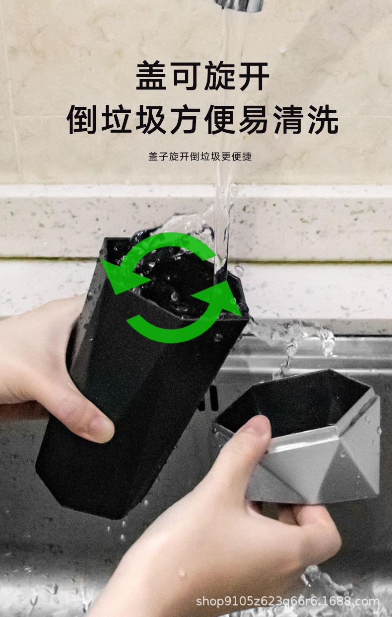 Car Trash Bin Mini Car Cup Holder Diamond Trash Bin Desktop Storage Box Car Trash Bin Trash Bin