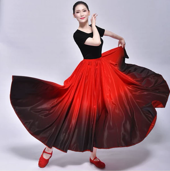 Red and down