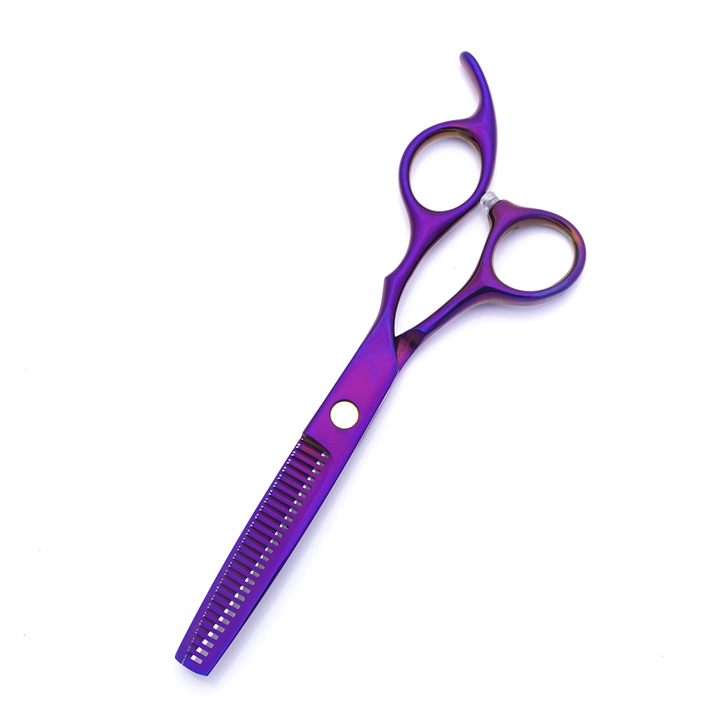 Tijeras para el cabello Zhangjiagang especiales para el cabello fino y roto, tijeras planas, flequillo, estilista transfronterizo, juego de tijeras de doble uso