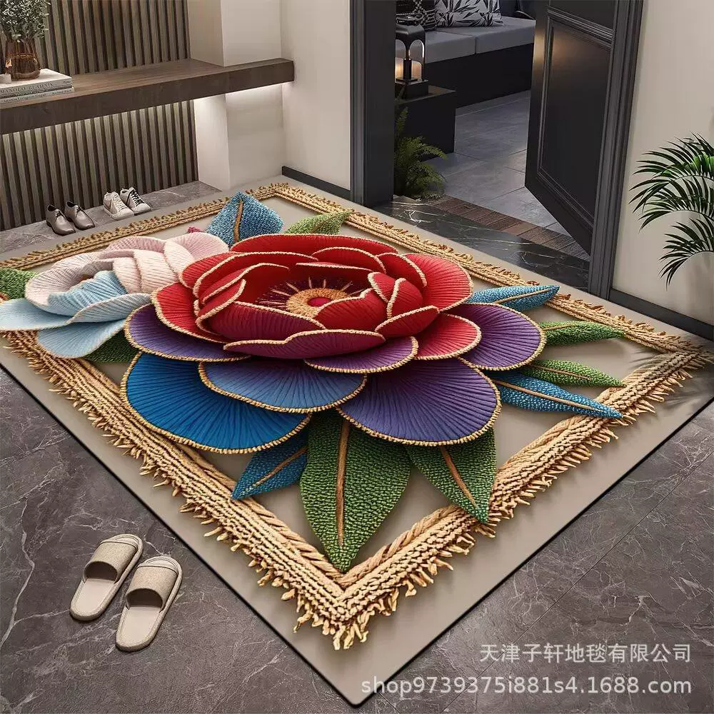 Трёхмерный нескользящий кофейный столик, ковер, новое поступление, 3D
