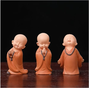Ping An kiçik rahib avtomobil bəzəyi, Budda Zen rahib oğlan.
