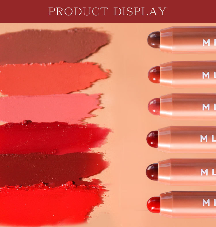 Sechsfarbiger Lippenbalsam Und Rouge Für Lippen Und Wangen_voghion.com