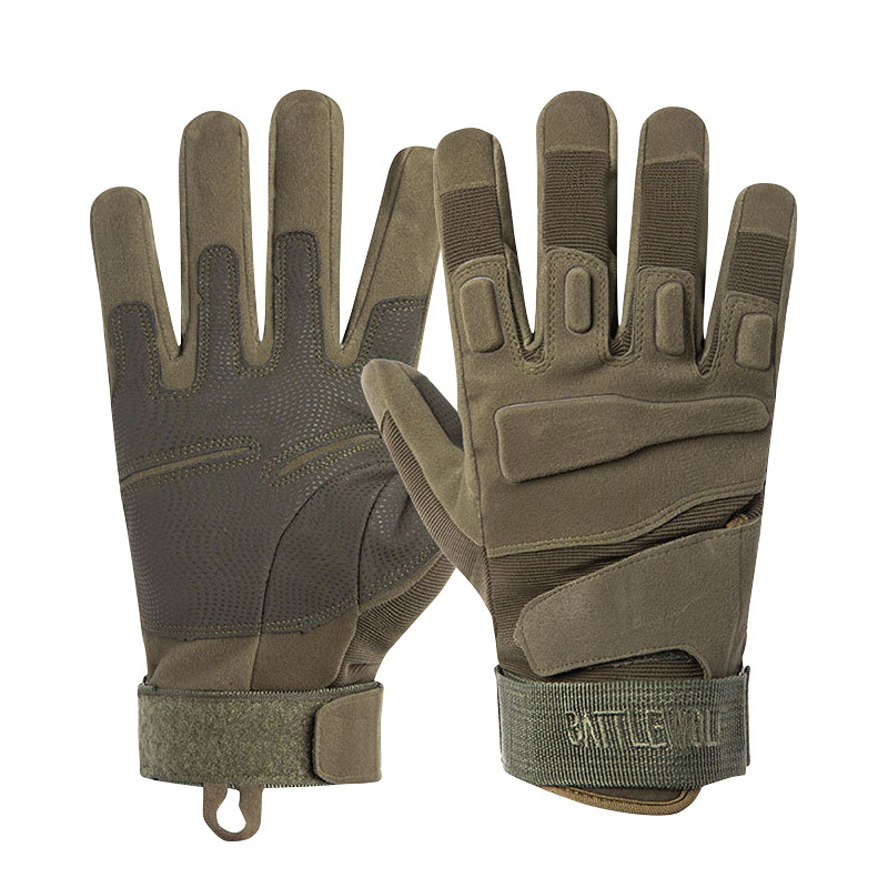 카키 전체 손가락 (기모 아님)