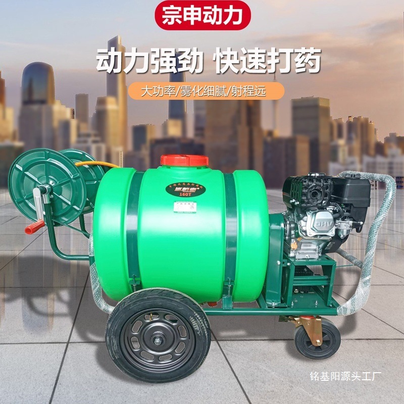 Diesel Zongshen Gasoline Hand-Push Sprayer Remote Control Fruit Tree Sprayer High-Pressure Agricultural Use