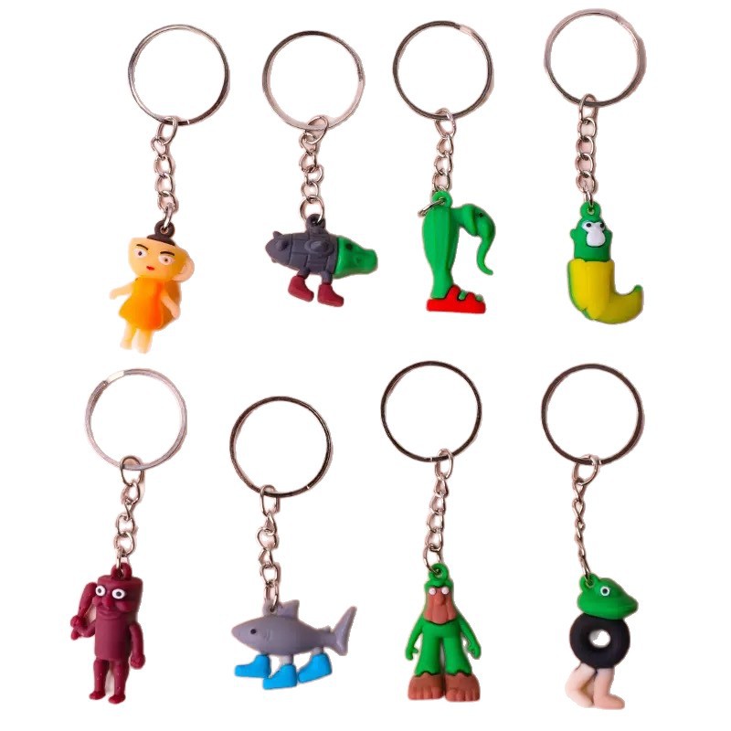 Venta caliente transfronteriza nuevos productos Shanhaijing llavero caja ciega colgante de dibujos animados extranjeros accesorios de regalo suministro directo de fábrica