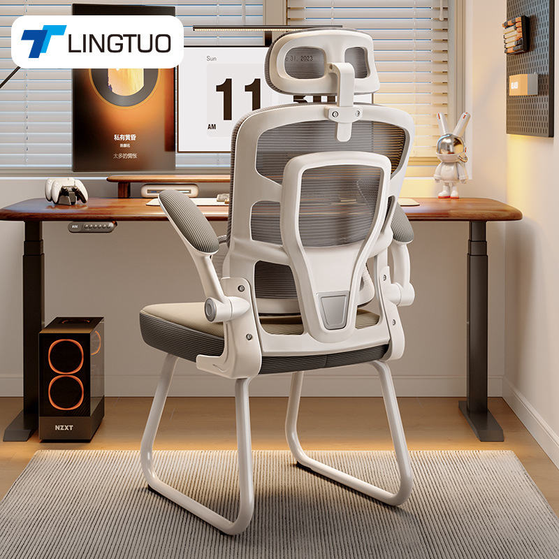 Office Chair Bow Chair Sedentary Computer Chair Ergonomic Chair Chair Bow Leg Leg Office Meeting Chair