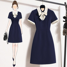 职业装连衣裙女夏季园服幼师教师师酒店前台珠宝店工作服工装