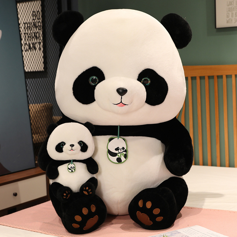 仿真大熊猫毛绒玩具可爱小熊猫公仔玩偶儿童抱枕布娃娃生日礼物女