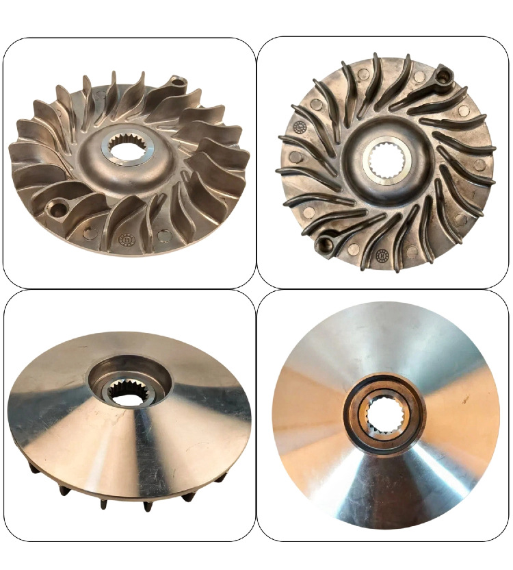 Motorcycle Clutch Linhai Lh400 Atv400 Yp400 Drive Pulley Front Drive Belt Pulley Variator Pulley
