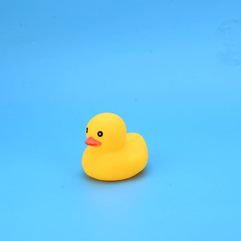Желтая пластиковая уточка B.Duck для водных игр в воде, игрушка для плавания, на заказ, издает звуки, антистресс