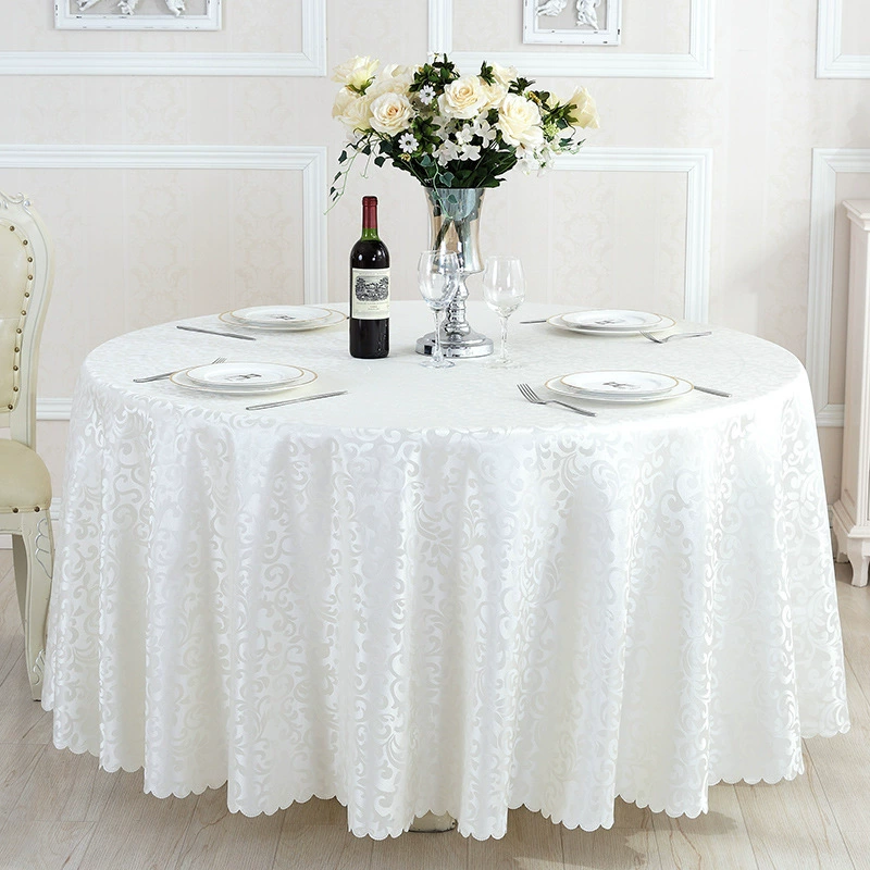Blossom Table Cloth Hotel Restaurant Polyester Hook Flower Round Founded Fedry Fedry Wedding Conference The Titan Table Skirt Manufacturer directly confess