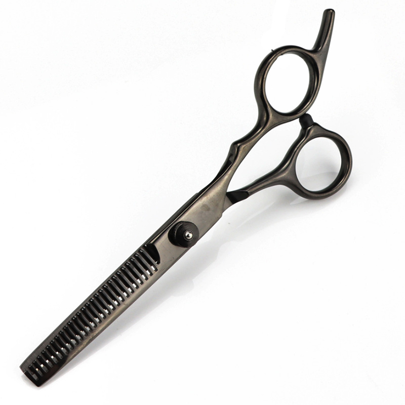 Venta al por mayor tijeras planas de acero inoxidable de 6 pulgadas tijeras de dientes tijeras finas oro/azul/color/púrpura/Negro precio de venta directa de fábrica es excelente