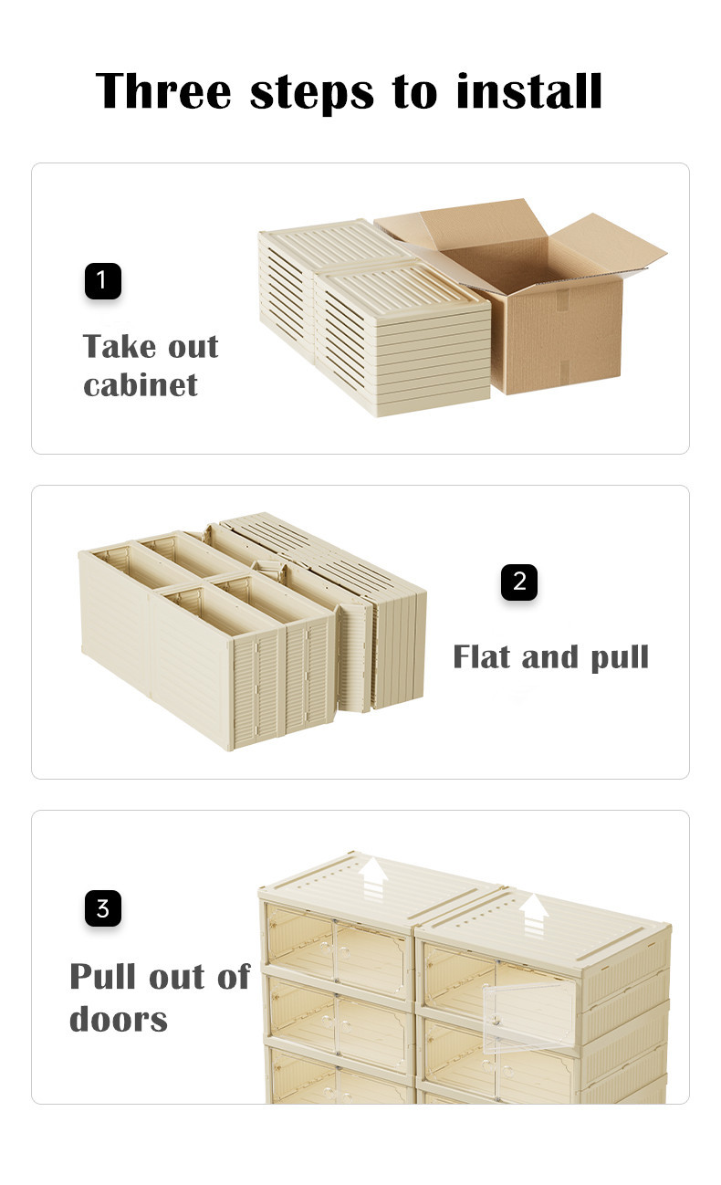 3873g Weight Storage Box Storage & Cleaning 1 Piece Quantity Plastic Material Solid Color Pattern Simple Style Style Simple Style Solid Color Plastic Storage Box 2
