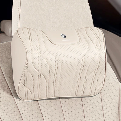 Seat Cushion and Neck Pillow, Waist support - off-white-neck-pillow