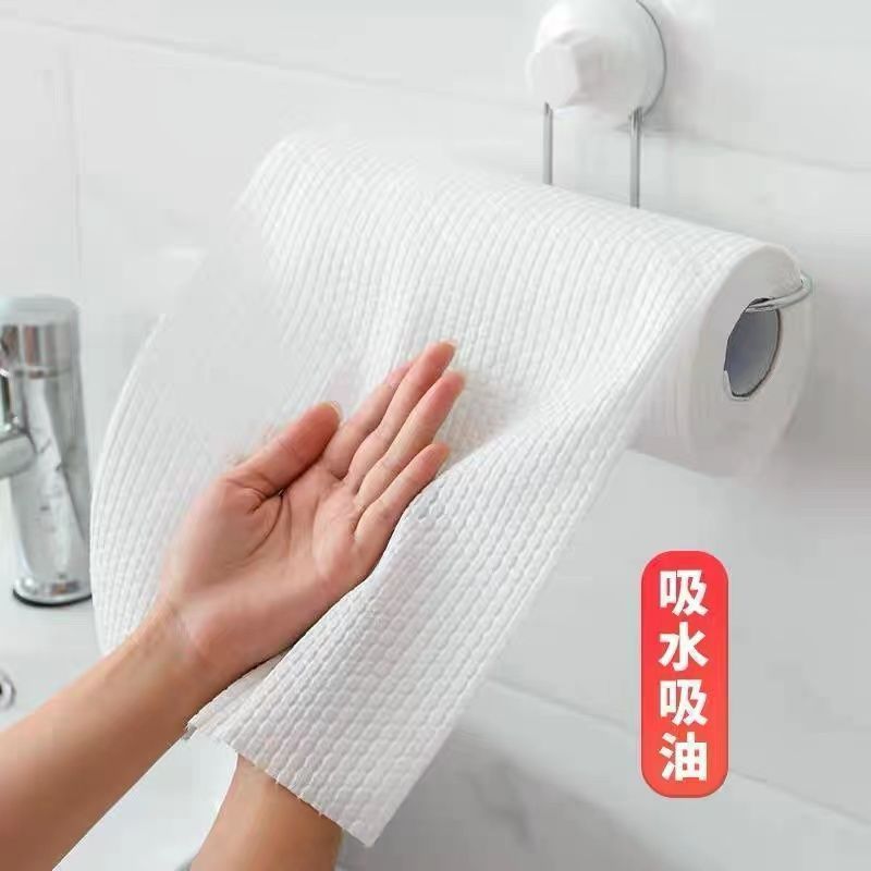 懒人抹布厨房一次性可水洗干湿两用加厚去油清洁纸巾不沾油洗碗布|undefined