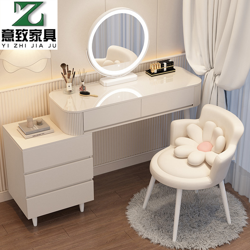 Light Luxury Internet Celebrity Ins Makeup Chair, Simple Home Lazy Bedroom Backrest Petal Chair, Manicure Dressing Table Stool