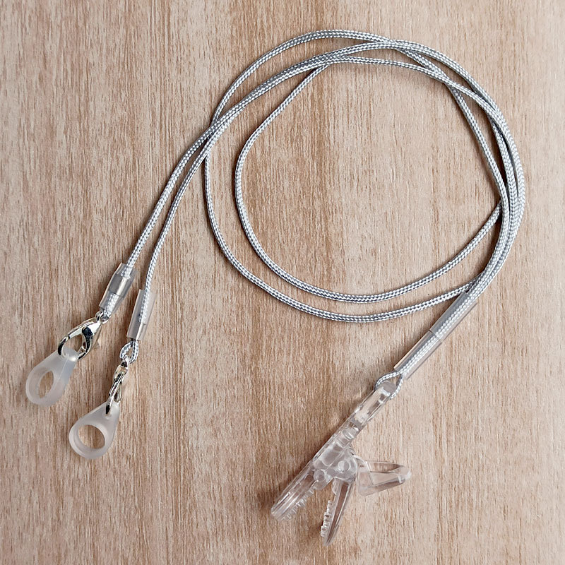 Oído hacia atrás audífono cuerda anti-perdida cordón ancianos niños audífono protección anti-caída anti-Pérdida solo oído cuerda de seguridad binaural
