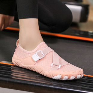 Indoor Fitness Shoes Quiet Rope Skipping Shoes Women's Pilates Jumping Yoga Shoes Training Squat Hard Pull Shoes