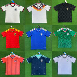 2627世界杯国家队足球服墨西哥英格兰日本苏格兰德国短袖足球球衣