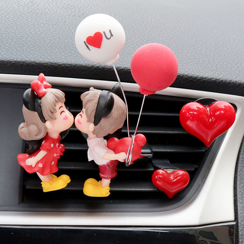 미키 커플 풍선 공기 배출구 + 1 큰 1 조심