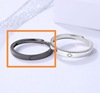Small design adjustable ring for beloved solar-powered, simple and elegant design