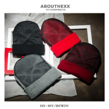 街舞头转帽子男毛线双层加厚加滑头地砖帽立风车定点成人boy女潮