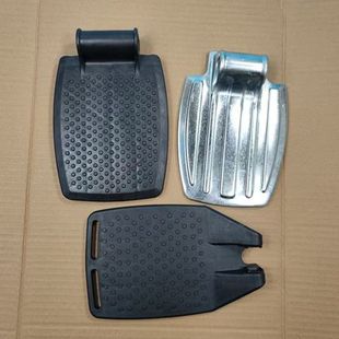 Aluminum Alloy Foot Pedal Plastic Wheelchair Accessories Home Elderly Hand Push Scooter 19mm Aperture Metal Pedal