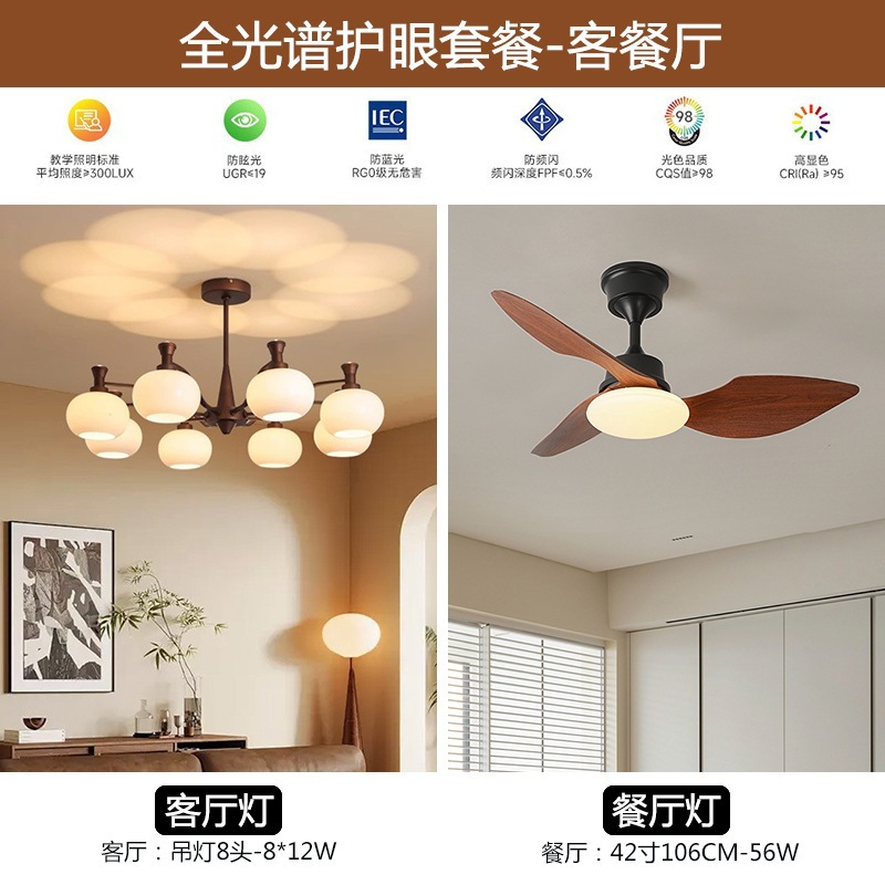 Lámpara de la sala de estar de estilo medieval atmósfera americana comedor sala de estar luces principales retro francesa Nanyang estilo lámparas de dormitorio