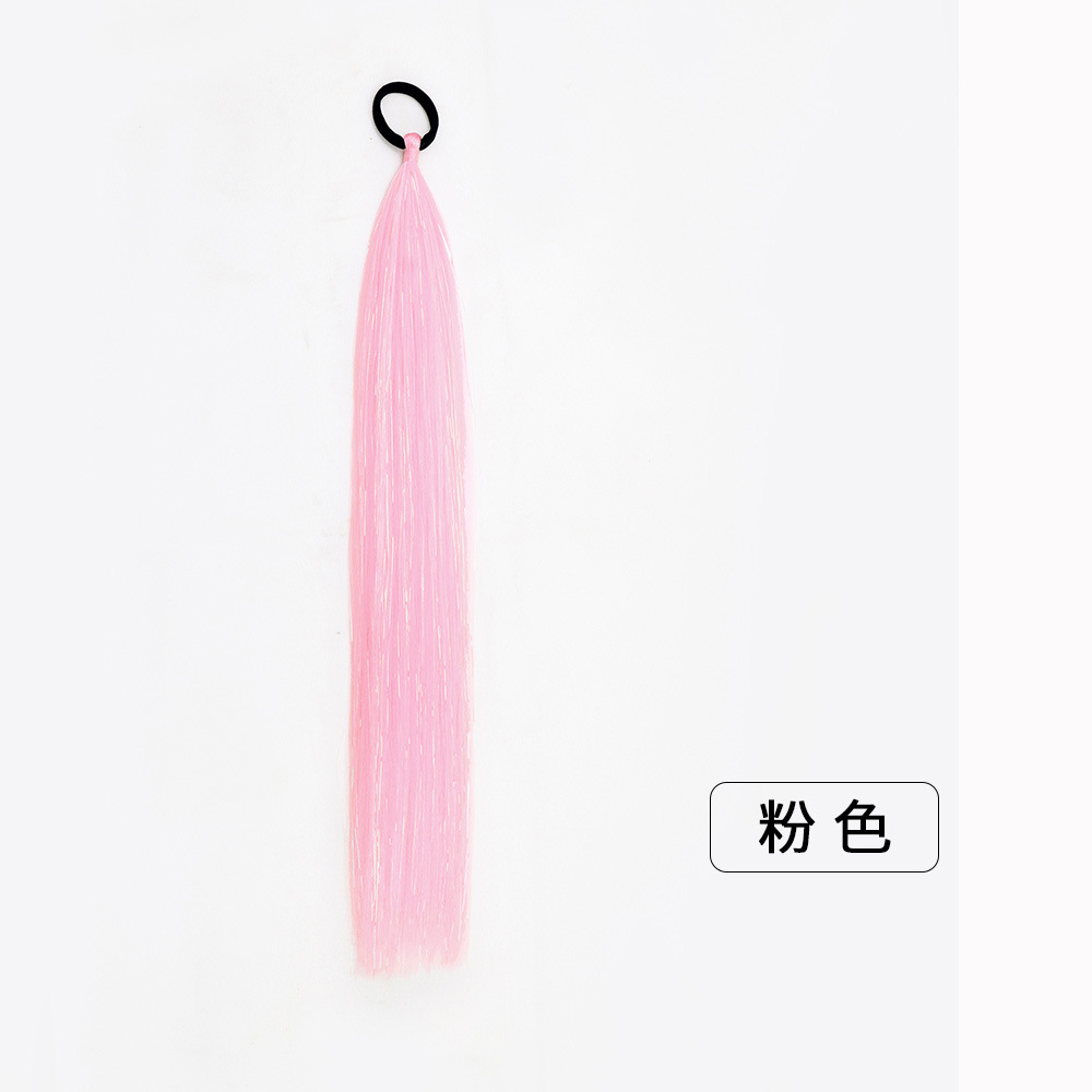 Venta al por mayor de hilo de oro y plata para comercio exterior, para pelucas y coletas de rastas EZ, de un solo hilo, con degradado de colores, para cabello trenzado DIY, hilo láser y trenzas grandes.