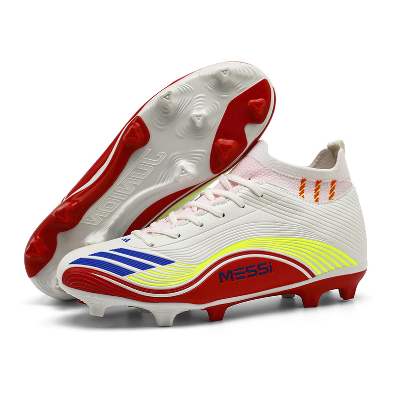 2025 nuevo clavos largos transfronterizos bajos zapatos de entrenamiento juvenil para hombres y mujeres zapatos de fútbol fábrica de comercio exterior