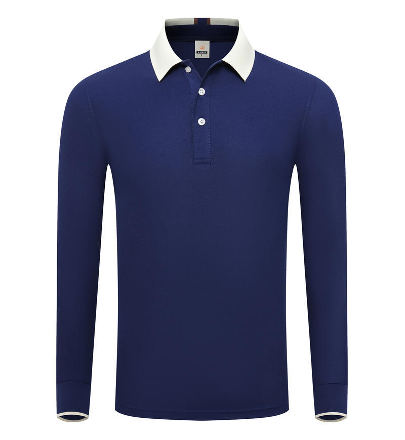 E style [light luxury style]--navy blue with off-white / S