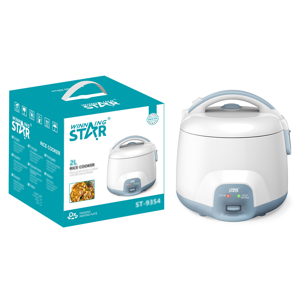 Winningstar crossover 2L anti-seco quemado doble control de temperatura olla de cocción de arroz multifuncional olla de arroz con cocina