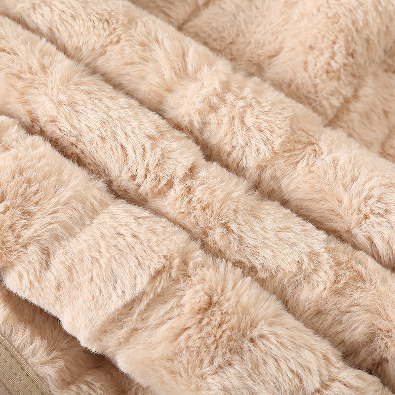 아빠 조끼 가을과 겨울 중년 및 노인 남성 기모 두꺼운 조끼 할아버지의 허리 코트 카디건 따뜻한 조끼