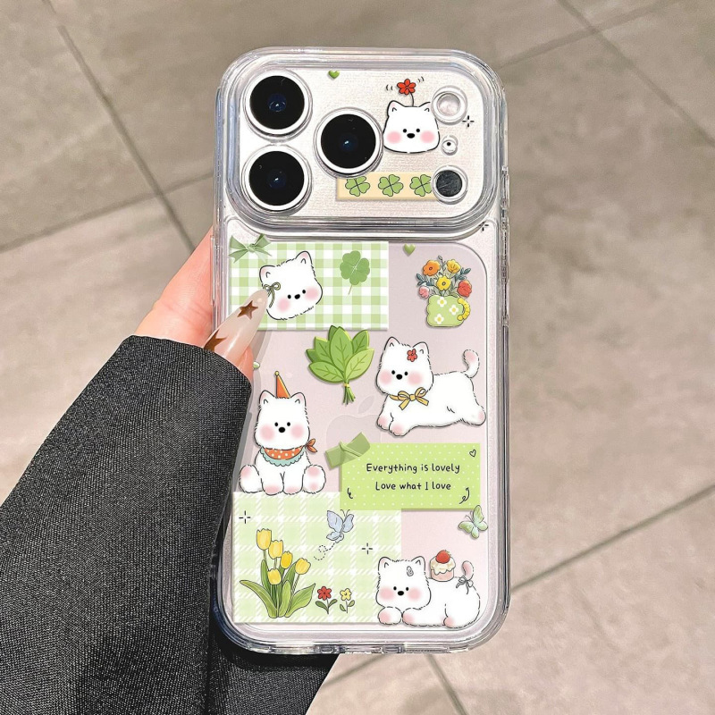Yuzu Leaf West Highland Suitable for Apple 17 Pro Max Phone Case 14 15 16 Soft Case 13 Pro Precision Hole XS