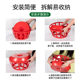 Chicken feeding trough can not be turned over chicken feeding trough new chicken feeding artifact feeder household chicken trough round food