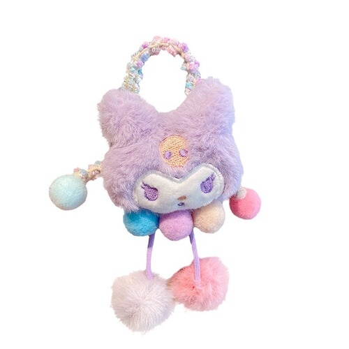 Cute Cartoon Sanrio Children's Hair Ball Hair Tie Highly Elastic and Durable Hair Tie Girls' Ball Hair Tie Hair Accessories