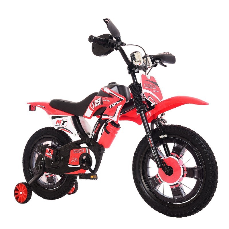Bicicletas para niños de 2 - 5 años de edad, niños y niñas con ruedas auxiliares, bicicletas de juguete para niños