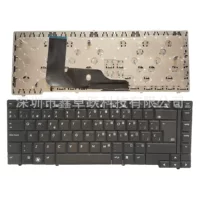 Запасная клавиатура для ноутбука (HP) 8440W, чёрная, совместимая часть