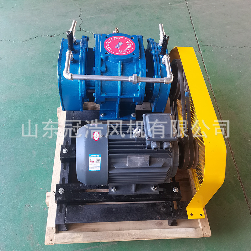 冠浩罗茨鼓风机厂家供应三叶风机机械设备GHSR125H送风高压风机