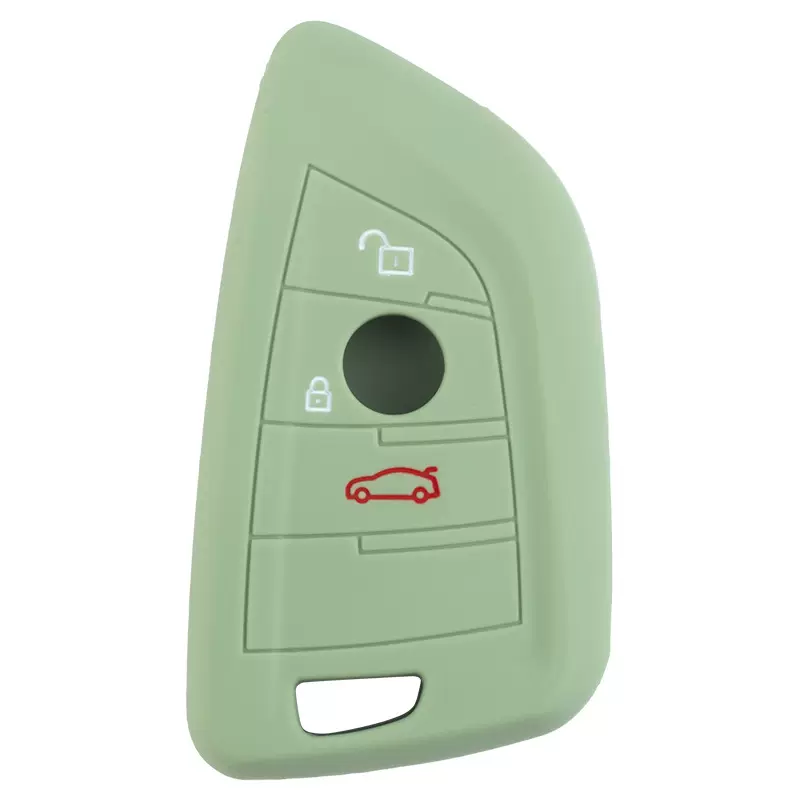 适用宝马7系740Le硅胶钥匙套6系5系3系锁匙包插电混动1系2系护套