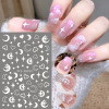 Nail stickers, fresh adhesive fake nails for nails, suitable for import, new collection, 3D