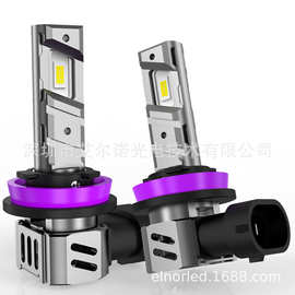 V3新品LED汽车灯直插一比一H11/9005/9006/H11B雾灯H10跨境爆款