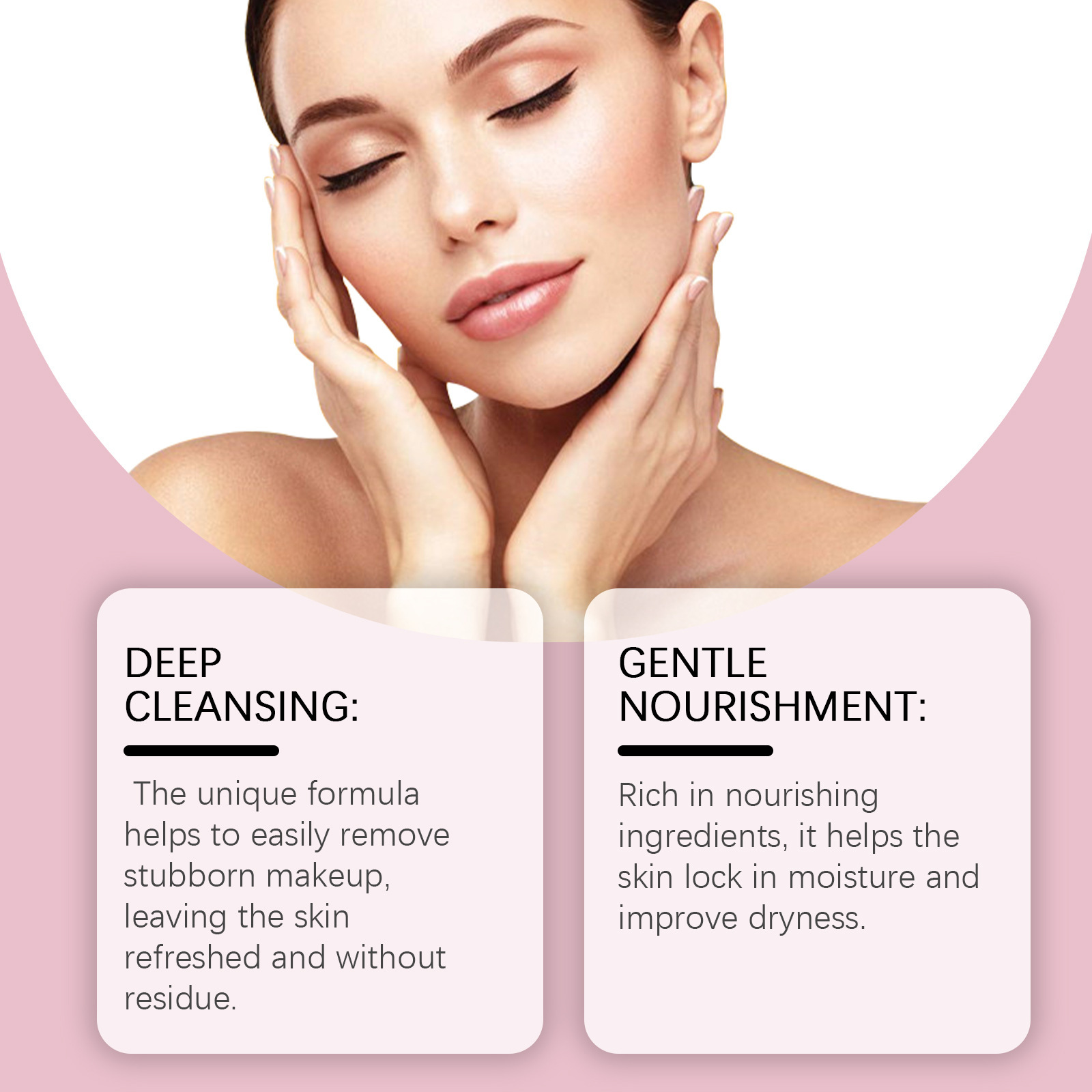 EELHOE Strawberry Cleansing Cream es un limpiador suave y limpiador para hidratar y limpiar la piel.